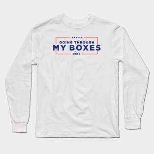 Trump: My Boxes Long Sleeve T-Shirt